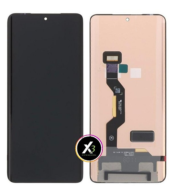 FRONTAL TELA DISPLAY MOTOROLA MOTO EDGE 50 PRO (XT2403) SEM ARO P-OLED