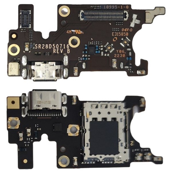 Placa Sub Conector de Carga Motorola Moto Edge 30 Neo (XT2245) Original
