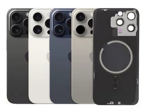 Tampa Traseira iPhone 16 Pro Com Lente e Aro Magnetico