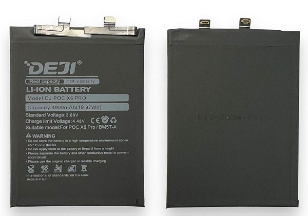 Bateria Xiaomi Poco X6 Pro (BM5T-A) Deji