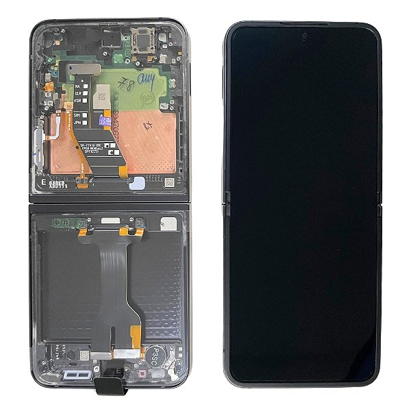 Frontal Tela Display Samsung Z Flip 6 F741 Com Aro Original