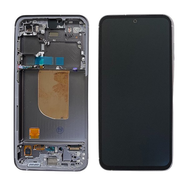 Frontal Tela Display Samsung S23FE S711 Com Aro Original