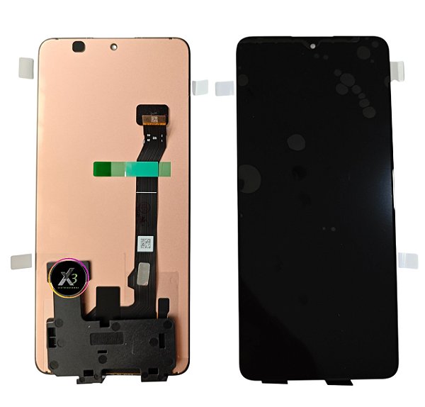Frontal Tela Display Xiaomi Poco X7 Pro 5G Amoled Sem Aro Original