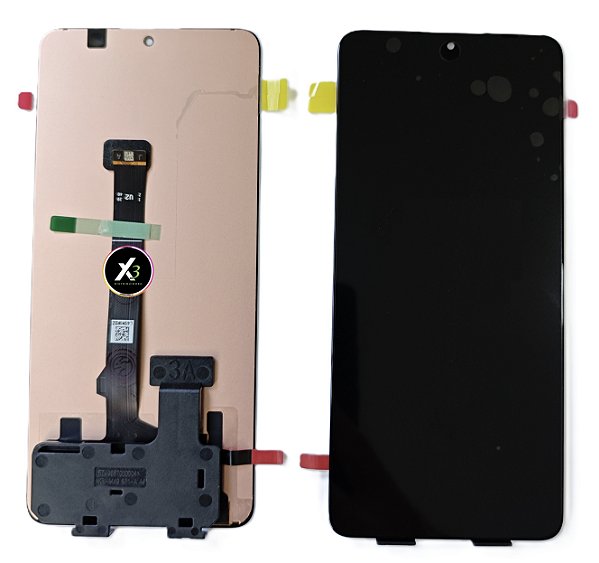 Frontal Tela Display Xiaomi Note 13 Pro 5G / Poco X6 Pro 5G Amoled Sem Aro Original