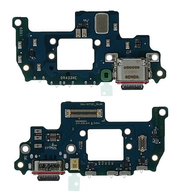Placa Sub Conector de Carga Samsung S24FE S721 Original