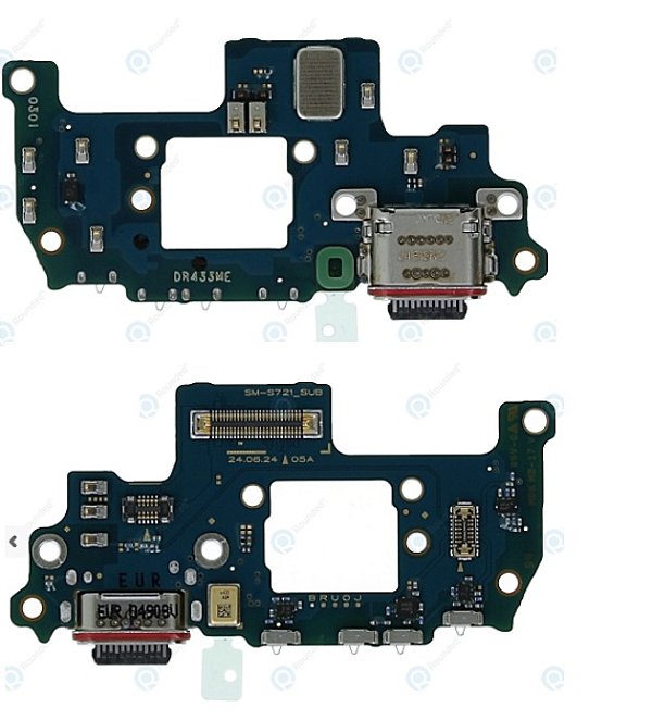 Placa Sub Conector de Carga Samsung S24FE S721 Original
