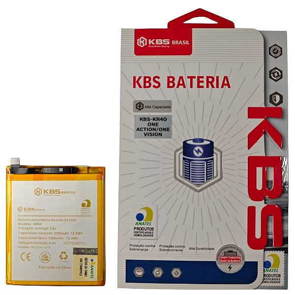 Bateria Motorola Moto One Vision / Moto One Action (KR40) KBS