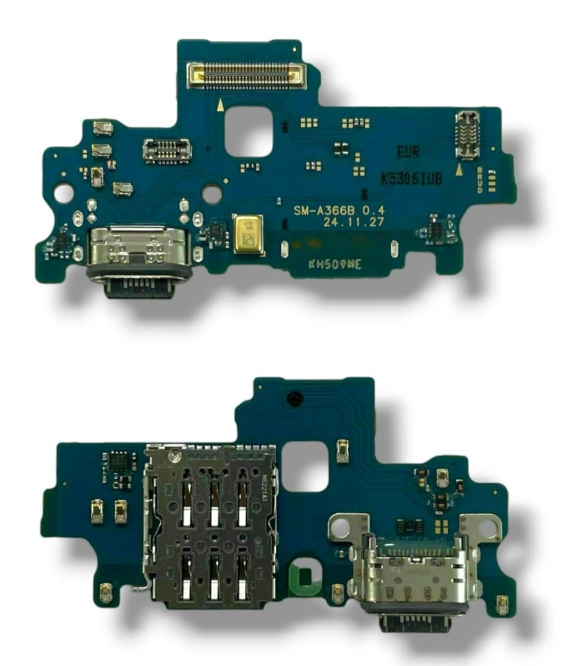Placa Sub Conector de Carga Samsung A36 5G (A366) Original