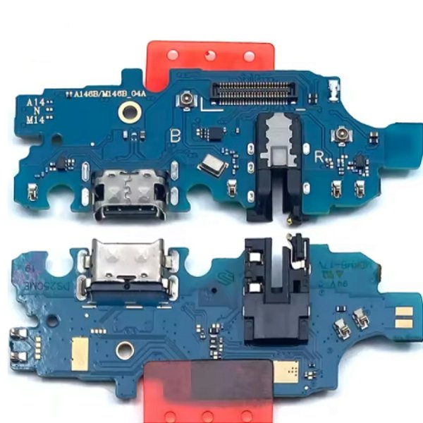 Placa Sub Conector de Carga Samsung A14 5G (A146B) M14 5G (M146B) 1 Linha