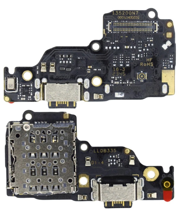 Placa Sub Conector de Carga Xiaomi Note 13 4G
