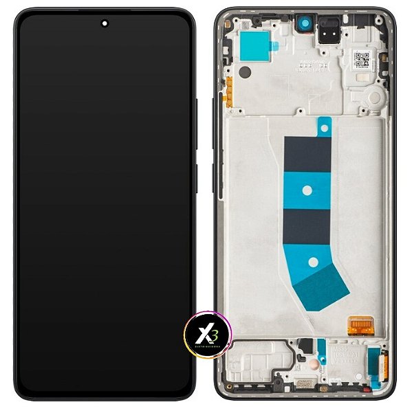 Frontal Tela Display Xiaomi Redmi Note 13 4G Com Aro Original