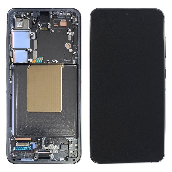 Frontal Tela Display Samsung S24 S921 Com Aro Original