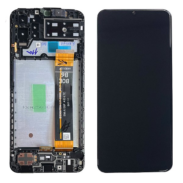 Frontal Tela Display Samsung A13 4G A135 Com Aro Original