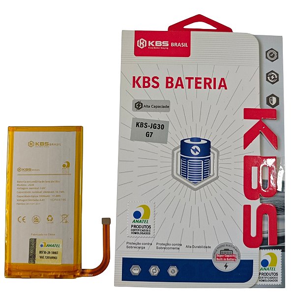Bateria Motorola Moto G7 XT1962 (JG30) KBS