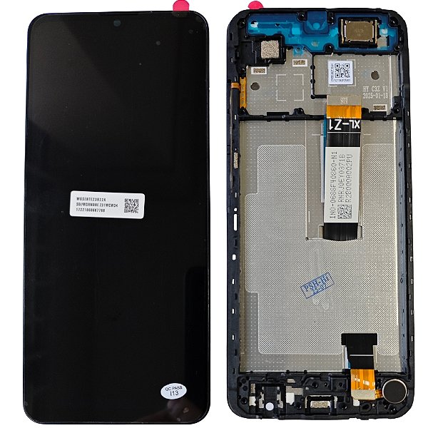 Frontal Tela Display Xiaomi Redmi A5 Com Aro