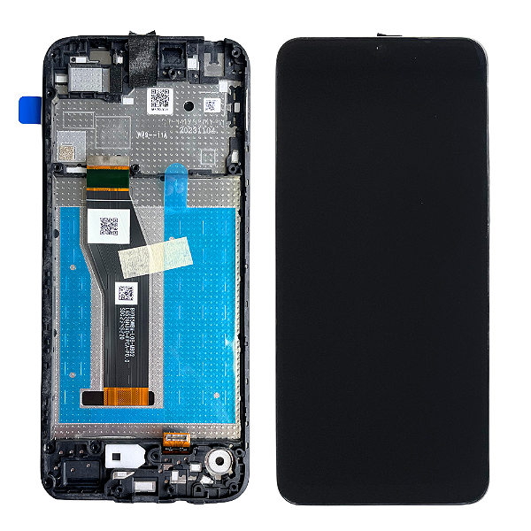 Frontal Tela Display Moto E13 XT2345 Com Aro Original