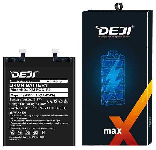 Bateria Xiaomi Poco F4 (BP49) Deji