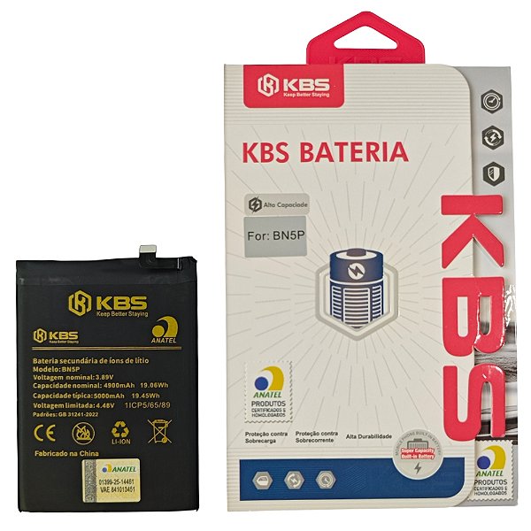 Bateria Xiaomi Redmi Note 13 4G / 5G (BN5P) KBS
