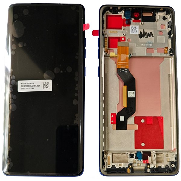 Frontal Tela Display Moto Edge 60 Pro XT2507 Com Aro P-Oled