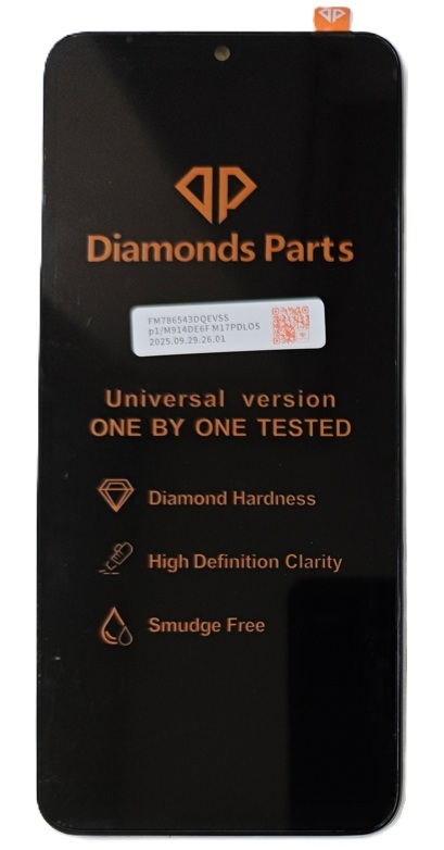 Frontal Tela Display Xiaomi Redmi 15C Com Aro Diamonds