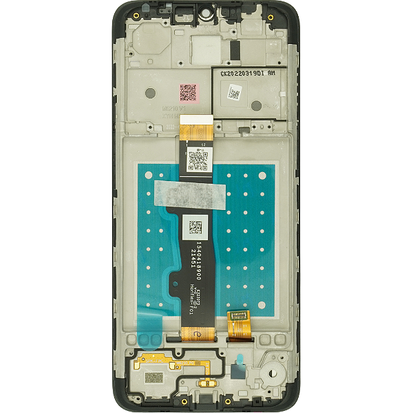 Frontal Tela Display Moto E7 XT2095 Com Aro Original