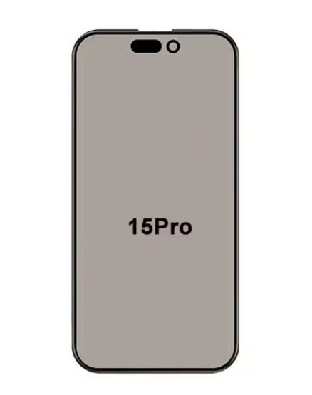 Vidro iPhone 15 Pro Com Filme e Oca