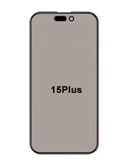 Vidro iPhone 15 Plus Com Filme e Oca