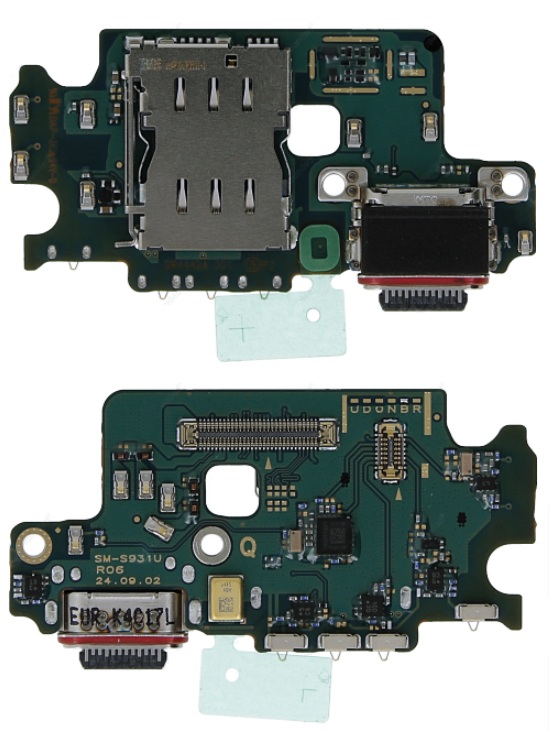 Placa Sub Conector de Carga Samsung S25 (S931) Original