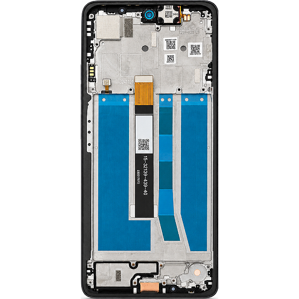 Frontal Tela Display Moto G75 5G XT2437 Com Aro Original
