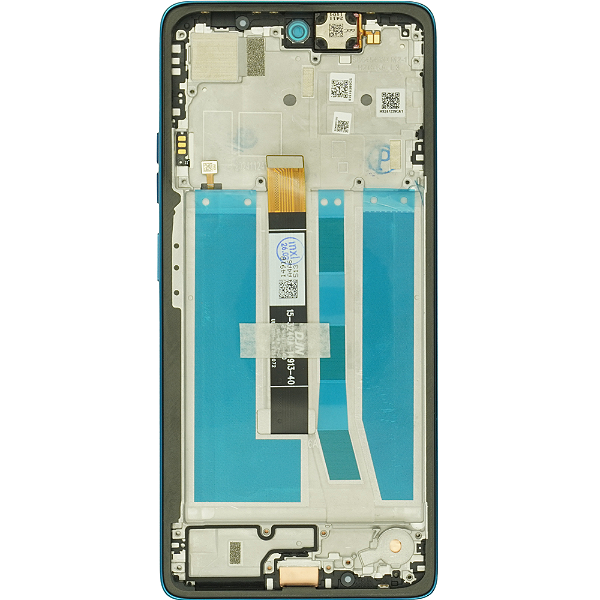 Frontal Tela Display Moto G75 5G XT2437 Com Aro Original