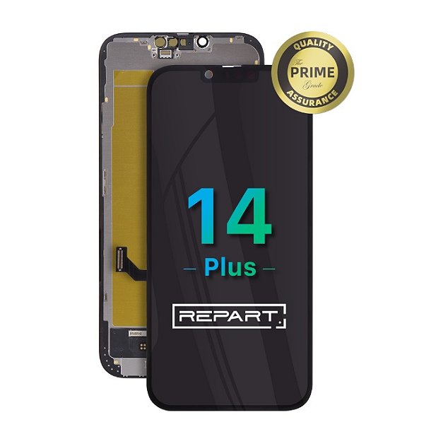 Frontal Tela Display iPhone 14 Plus Soft Oled (Troca Ci) Repart