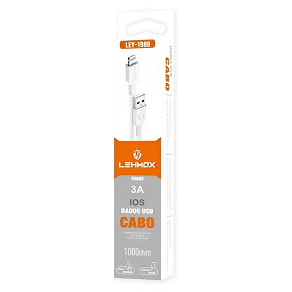 Cabo Rápido Usb Para iPhone 2M 3A LEY-1989IOS Lehmox