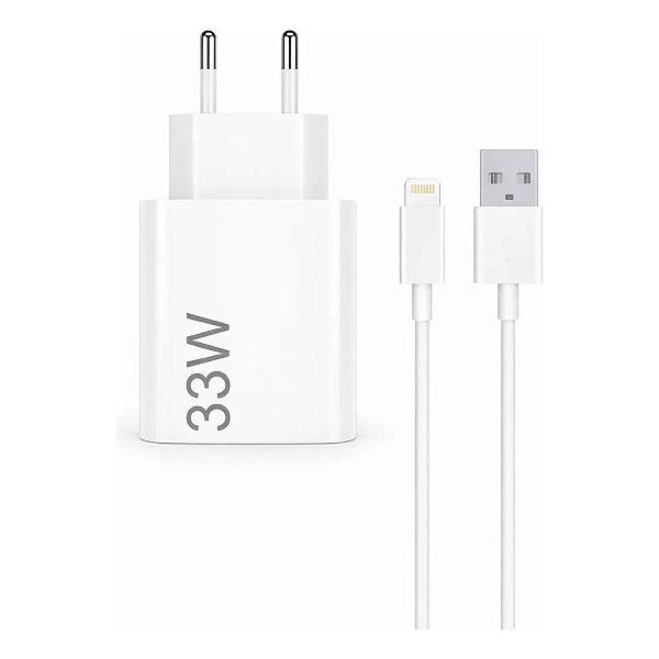 Carregador Usb 33W C/ Cabo Lightning LE-405IOS Lehmox