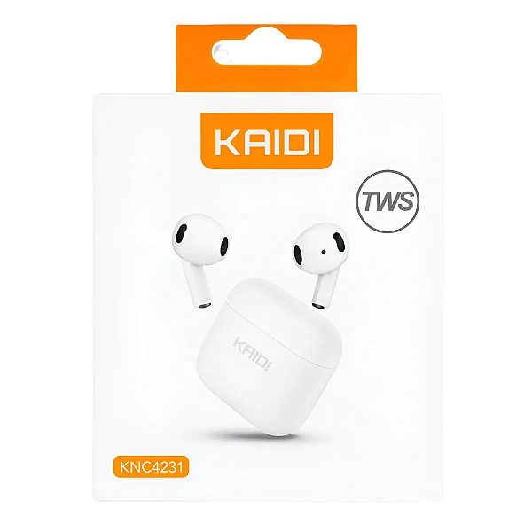 Fone de Ouvido Bluetooth Tws Com Microfone E Estojo KNC-4231 Kaidi