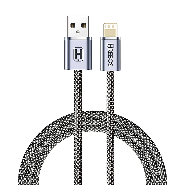 Cabo Premium Nylon Usb Para Lightning 18W 2M CB-268I Hrebos
