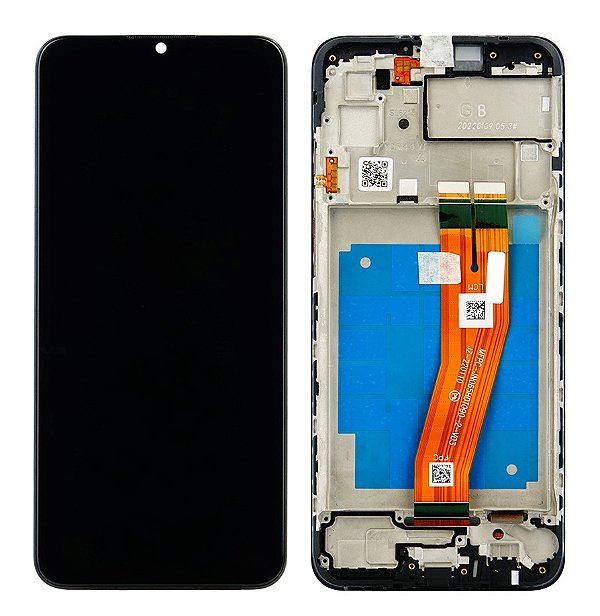 Frontal Tela Display Samsung A03 (A035) Com Aro Original