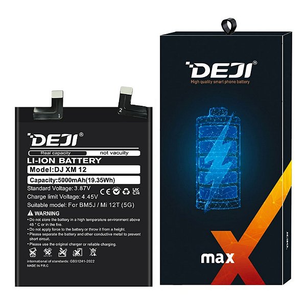 Bateria Xiaomi Mi 12T Pro (BM5J) Deji