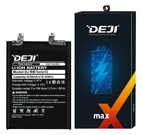 Bateria Xiaomi Note 12 Pro Plus (BP4J) Deji