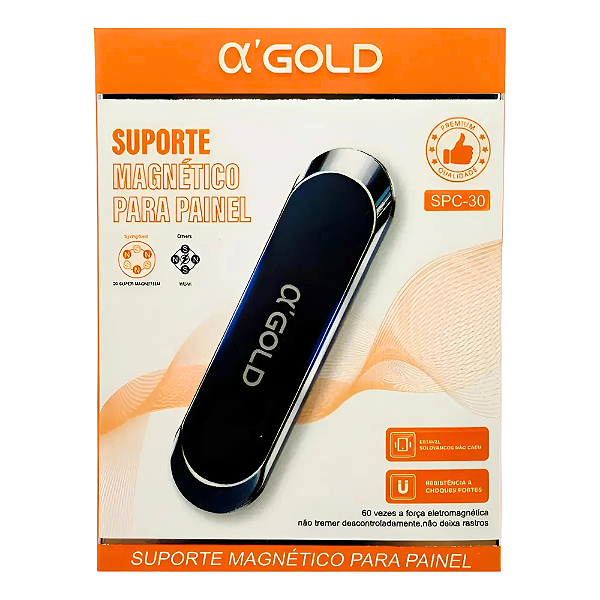 Suporte Veicular Ventosa Rotação 360° Ajustavel SPC-03 Agold