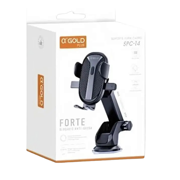 Suporte Veicular Forte Ventosa Rotação 360° Ajustavel SPC-14 Agold