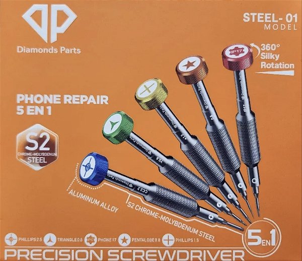 Kit Chaves iPhone 17 5x1 Steel-01 Diamonds