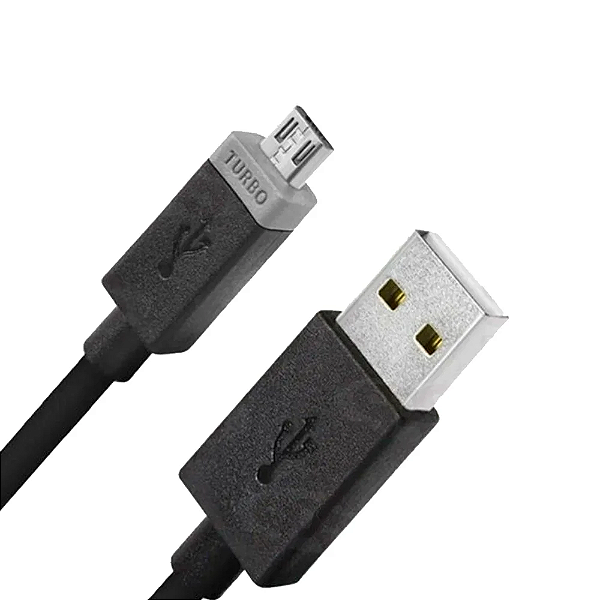 Kit 10 Unidades Cabo Carregador V8 Micro Usb Turbo 1 Metro
