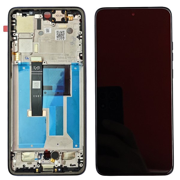 Frontal Tela Display Moto Edge 60 Neo Com Aro P-Oled