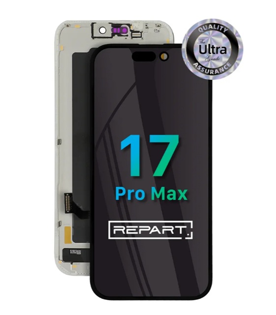 Frontal Tela Display iPhone 17 Pro Max Soft Oled Repart (Troca Ci)