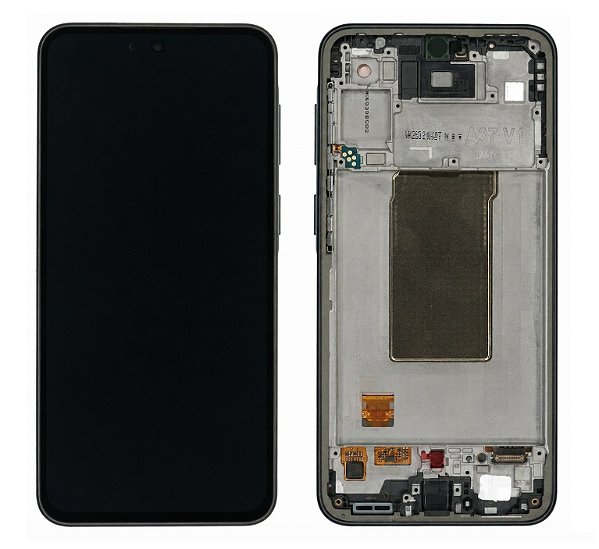 Frontal Tela Display Samsung A37 5G A376 Com Aro Original
