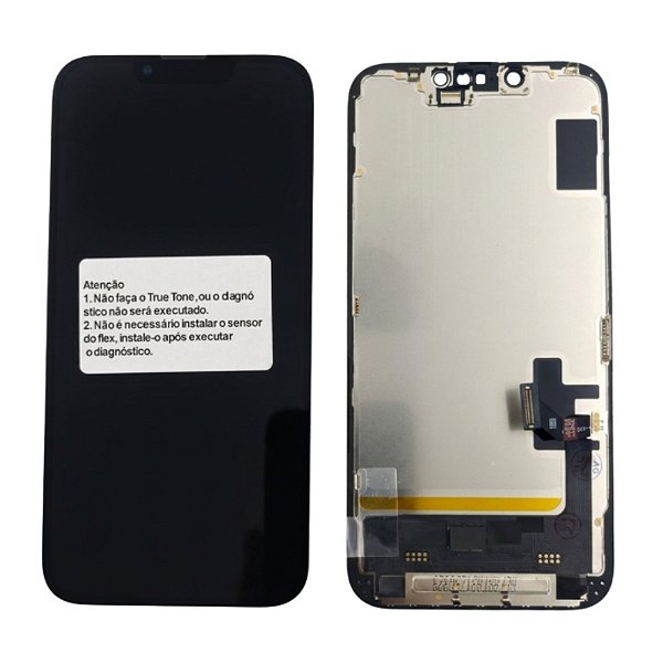 Frontal Tela Display iPhone 14 Soft Oled Repart (Diagnostico)