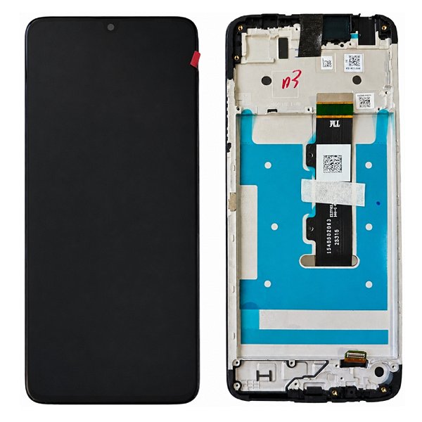 Frontal Tela Display Moto G06 XT2535 Com Aro Original