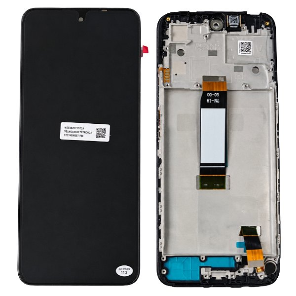 Frontal Tela Display Xiaomi Poco M6 Pro 5G Com Aro