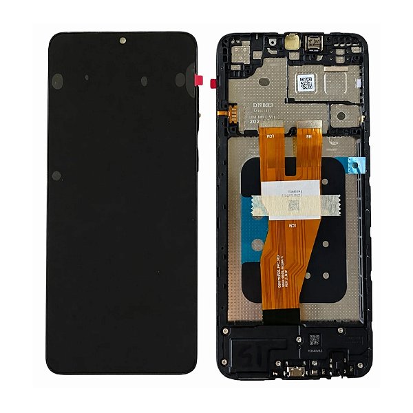 Frontal Tela Display Samsung A05 (A055) Com Aro Prime (Com Conector e Campainha)