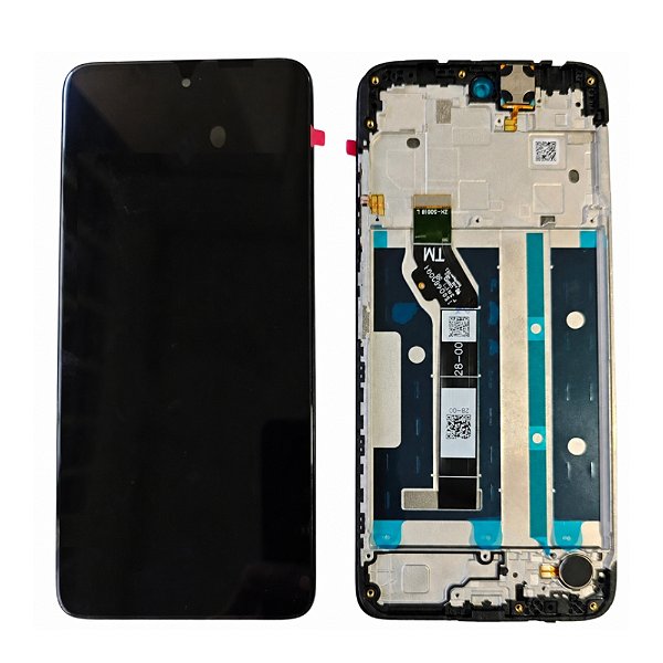 Frontal Tela Display Moto G17 Com Aro